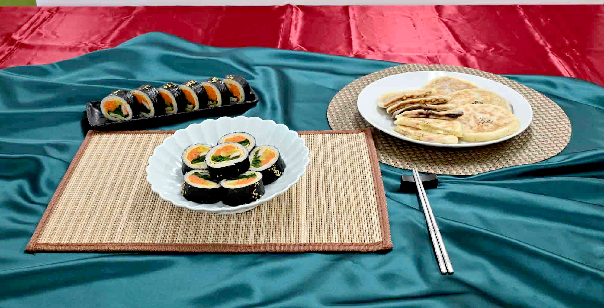 世界の料理～韓国～：キンパ・ホットク